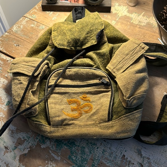 SMALL BACKPACK OM SYMBOL - Picture 2 of 11